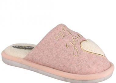 Γυναικείες Παντόφλες Σπιτιού | Υφαντίδης | 267224 | Ροζ - Υφαντίδης - 